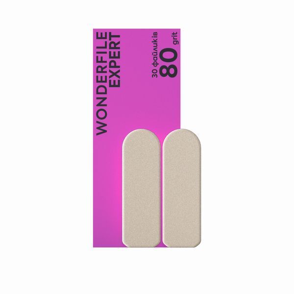 Файлы для терки Wonderfile Expert 180 грит 30 шт WFE180 фото